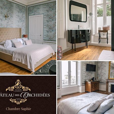 Chateau Des Orchidees En Val De Loire Сомюр Екстер'єр фото