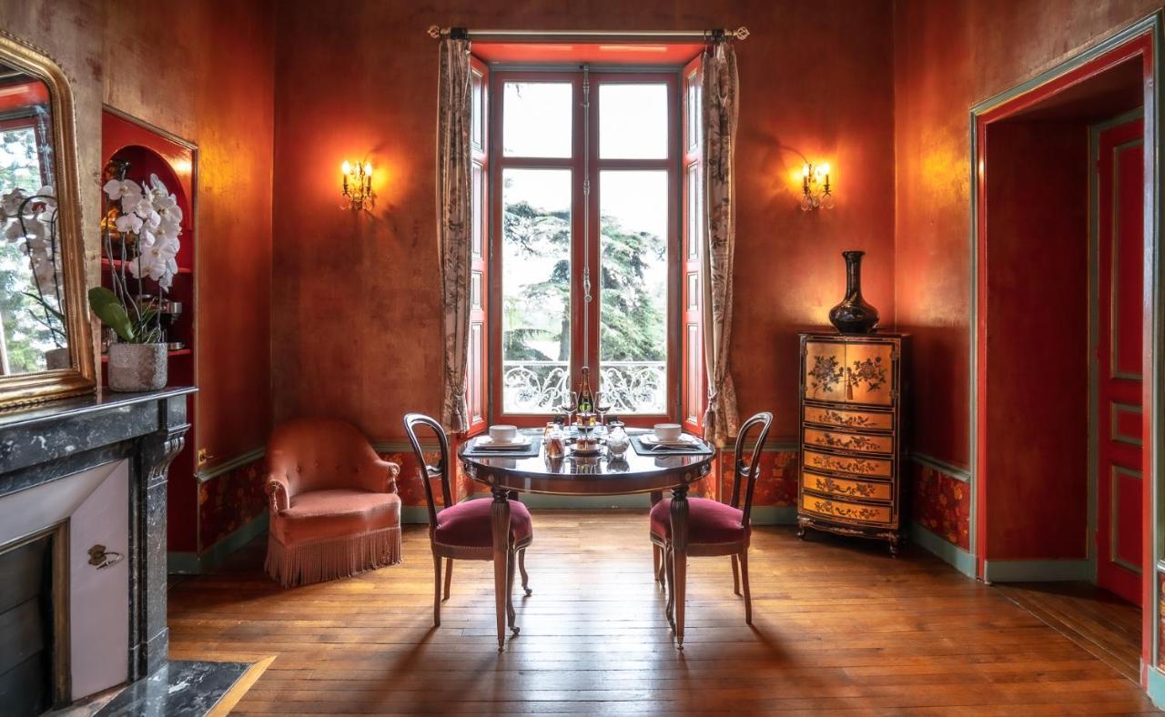 Chateau Des Orchidees En Val De Loire Сомюр Екстер'єр фото